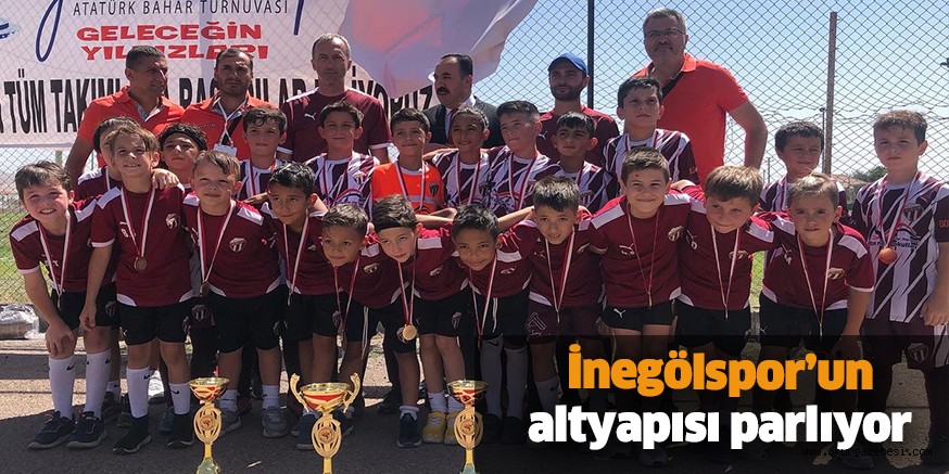 İnegölspor’un altyapısı parlıyor