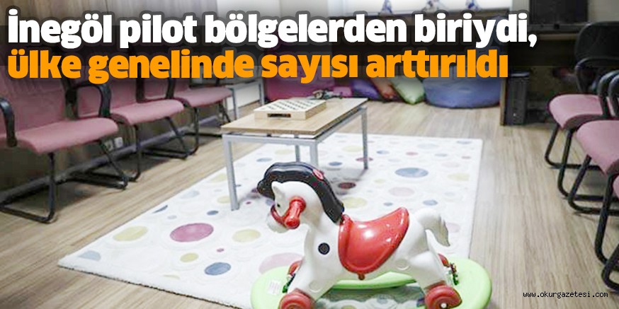 İnegöl pilot bölgelerden biriydi, ülke genelinde sayısı arttırıldı
