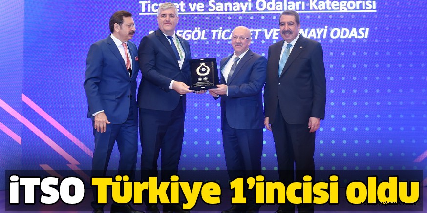 iTSO Türkiye 1’incisi oldu