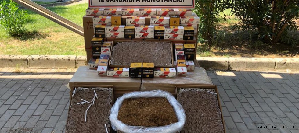 Kaçak tütün ve sigara operasyonunda bir şüpheli yakalandı