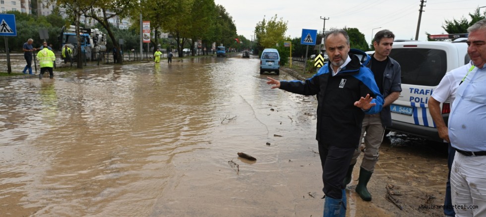 Mudanya’da sel seferberliği