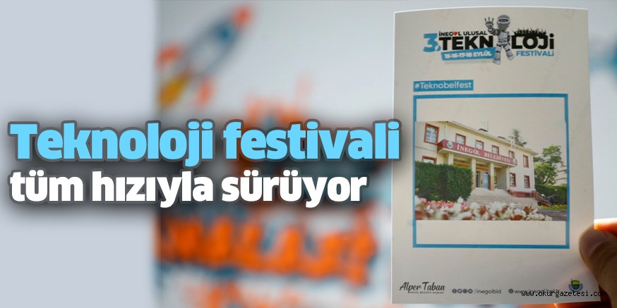 Teknoloji festivali tüm hızıyla sürüyor