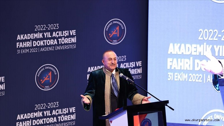 Bakan Çavuşoğlu: Avrupa’nın kıta olarak zayıflaması bizim lehimize değil, ekonomik çıkarlarımıza da ters