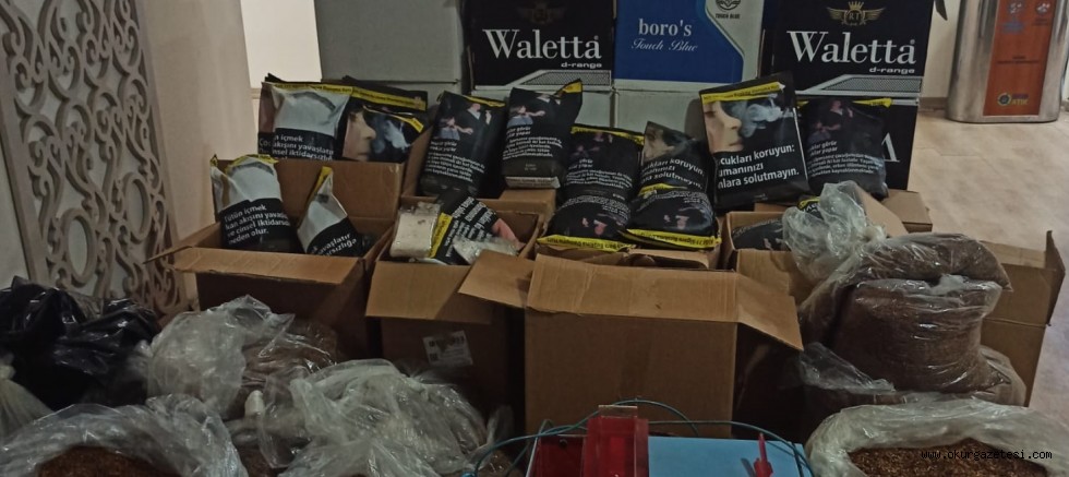 Bursa’da bandrolsüz sigara operasyonunda bir şüpheli yakalandı