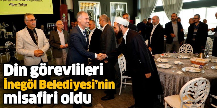 Din görevlileri İnegöl Belediyesi’nin misafiri oldu