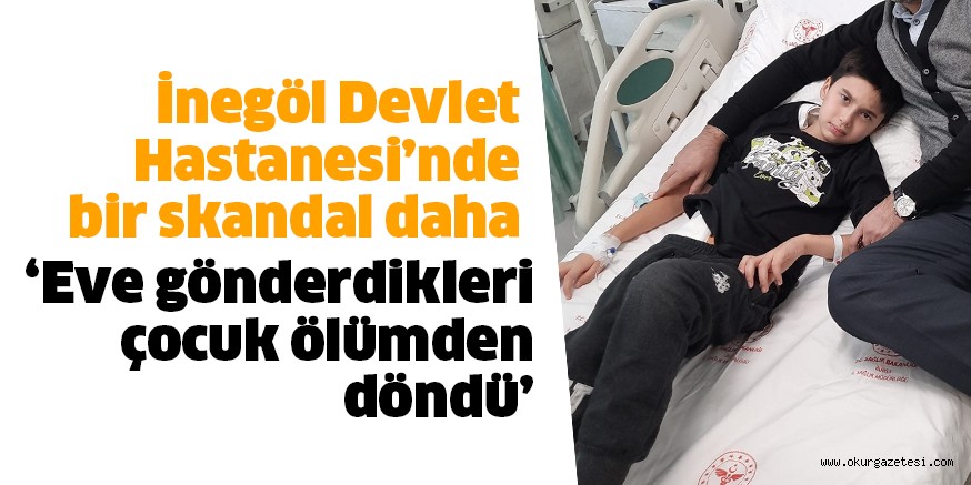 İnegöl Devlet Hastanesi’nde bir skandal daha