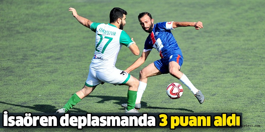 İsaören deplasmanda 3 puanı aldı