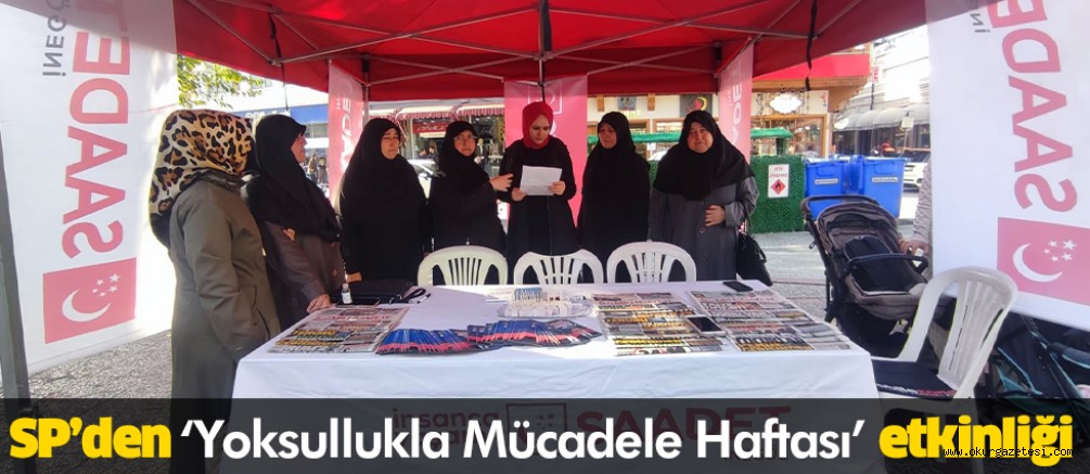 SP’den ‘Yoksullukla Mücadele Haftası’ etkinliği