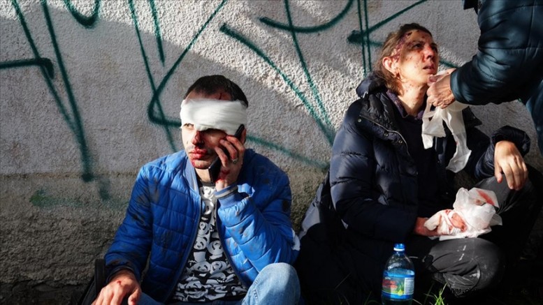 Ukrayna’nın başkenti Kiev’e Rus saldırısında 8 kişi öldü, 24 kişi yaralandı