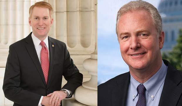 James Lankford (solda) Chris Van Hollen (sağda)