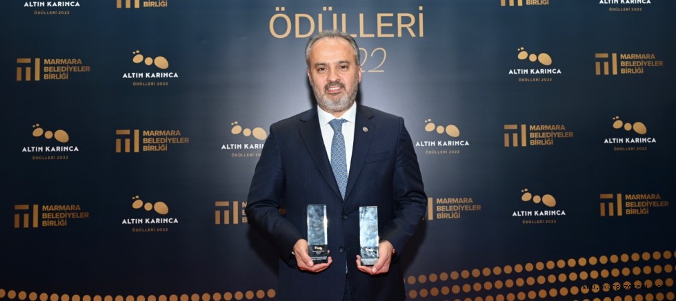 Büyükşehir’e 2 Altın Karınca ödülü