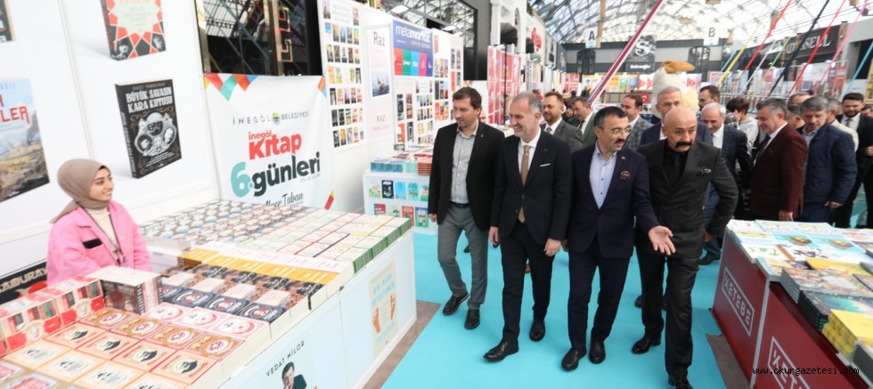 İnegöl Kültür Şöleni’nde 1 milyon kitap okuyucu ile buluştu