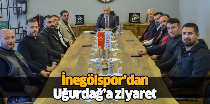 İnegölspor’dan Uğurdağ’a ziyaret