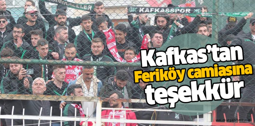 Kafkas’tan Feriköy camiasına teşekkür