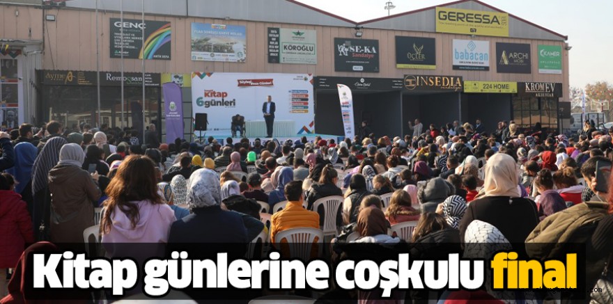 Kitap günlerine coşkulu final