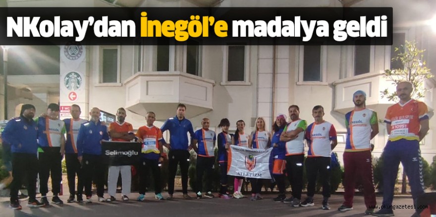 NKolay’dan İnegöl’e madalya geldi