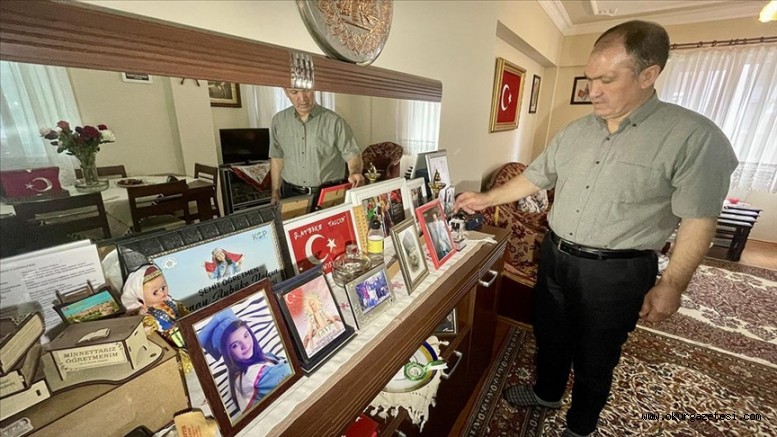 Şehit öğretmen Aybüke’nin babasından terörle topyekün mücadele çağrısı