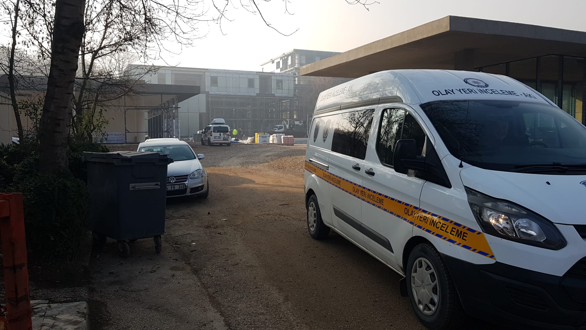 Yeni Belediye Binası’nda acı olay