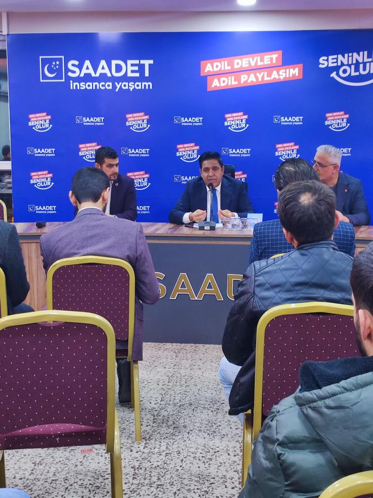 SP’li gençler Bülent Kaya’yı ağırladı