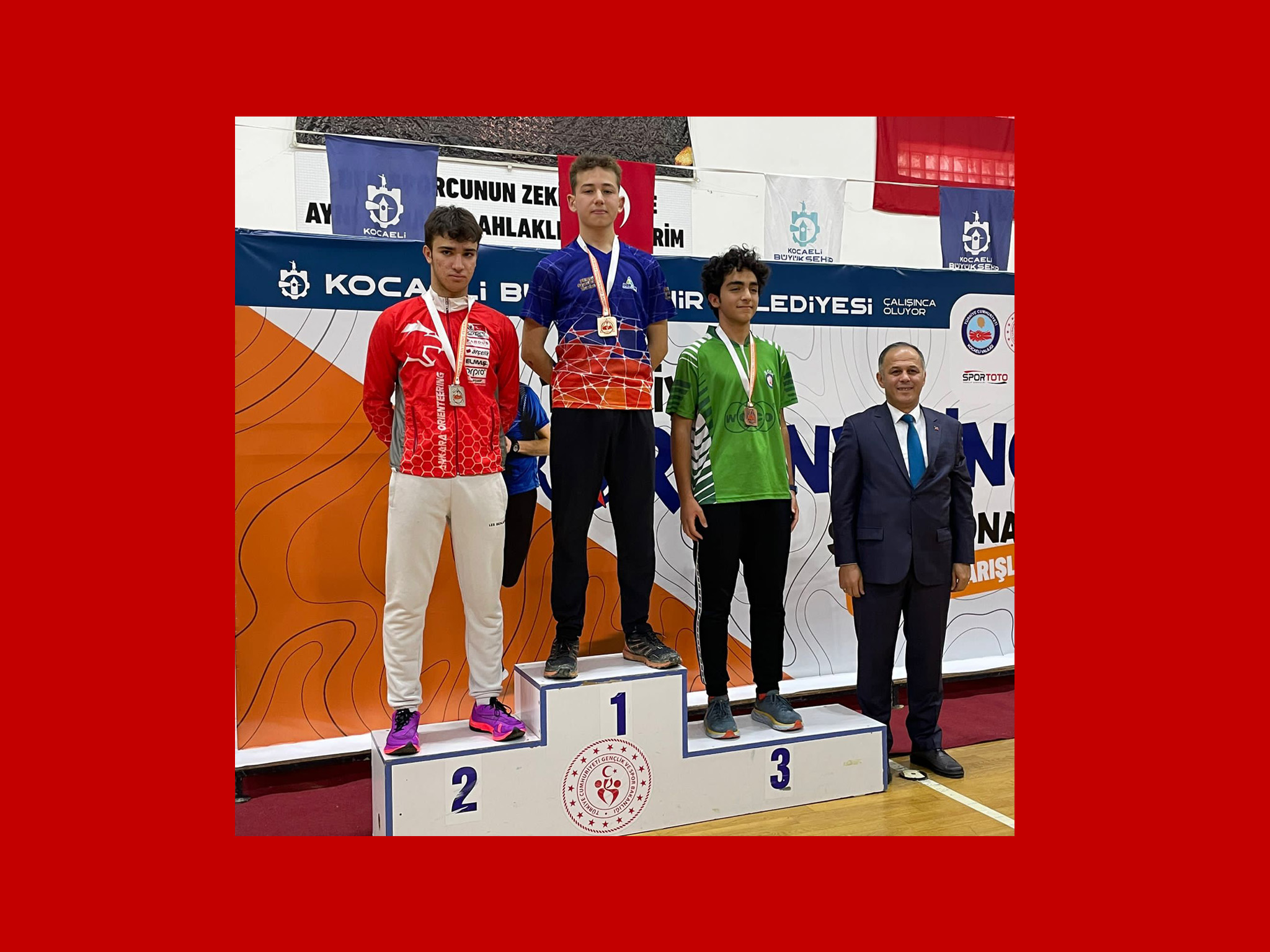 Oryantiring Türkiye Şampiyonasından İnegöl’e 15 Madalya