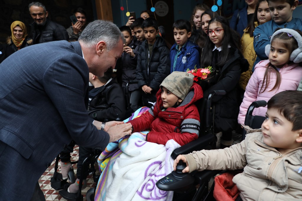 Engelliler gününe en özel kutlama