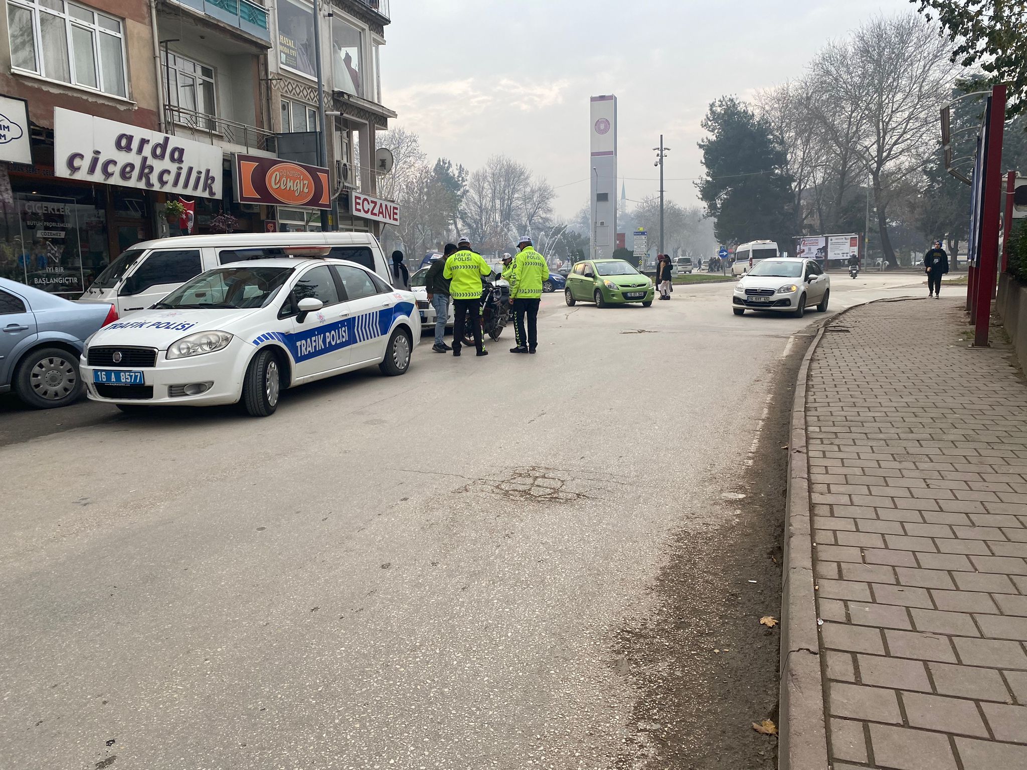 Motosiklet sürücülerine ceza yağdı