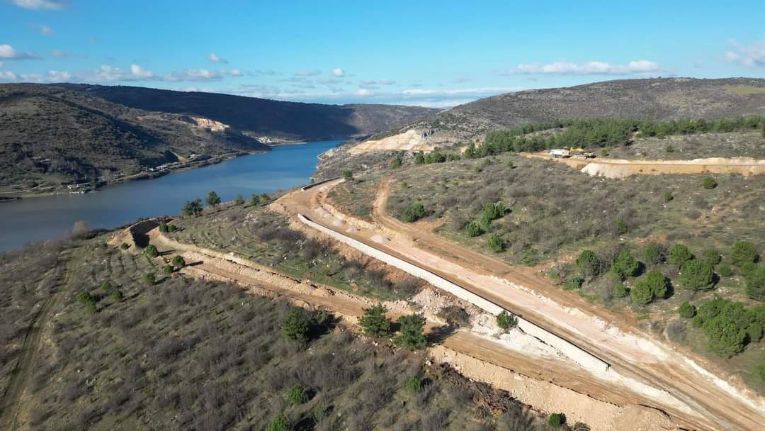 İnegöl Millet Bahçesinde çalışmalar sürüyor
