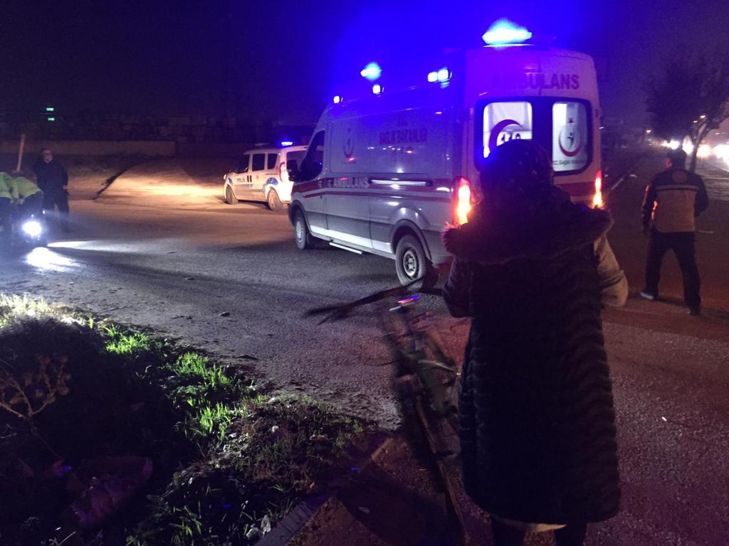 Çarpıp kaçan sürücü yakalandı… Bakın neden kaçmış…?!