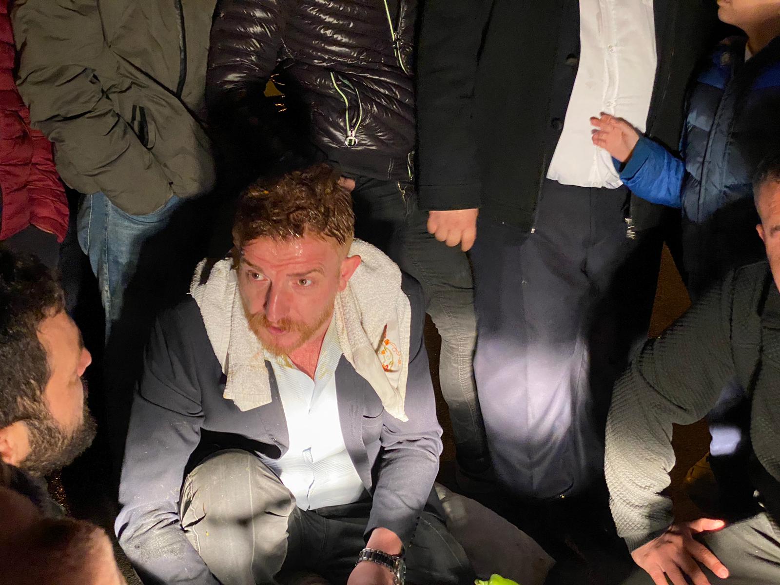 Damat eziyeti kamerada