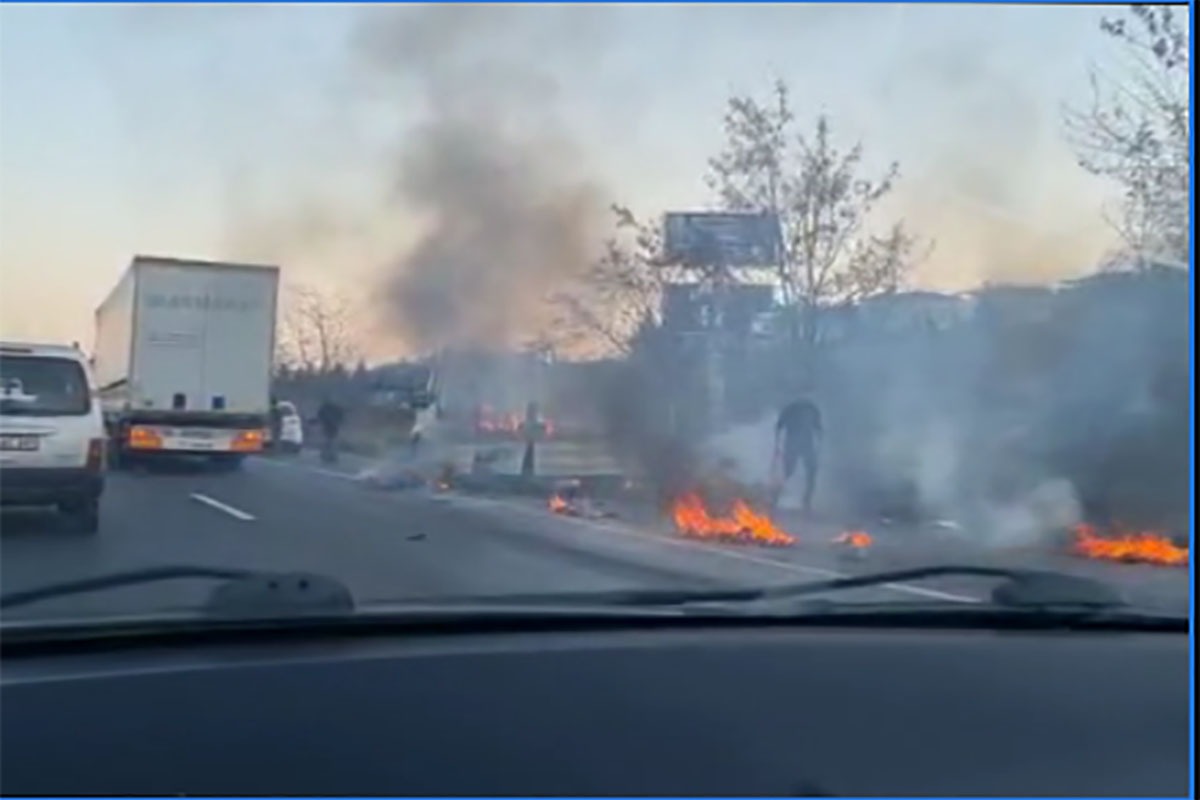 İnegöl’de korkulu dakikalar