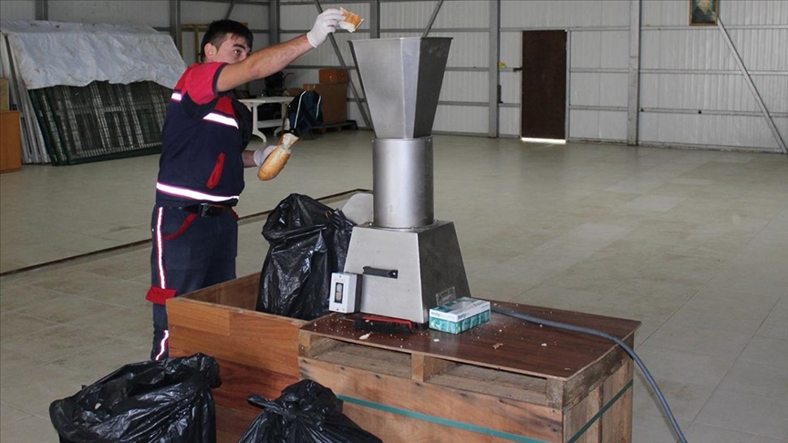 Şehrin artan yemekleri can dostlara “mama” oluyor