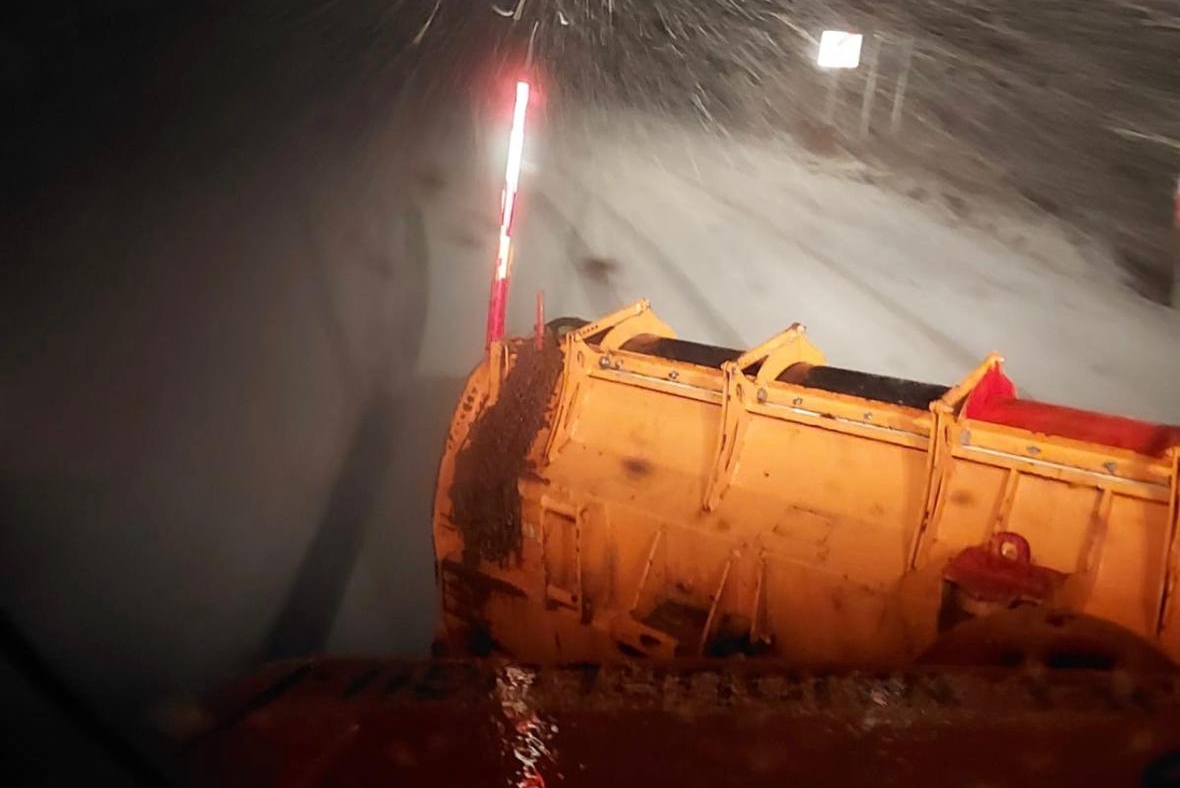 Domaniç yolu kapandı