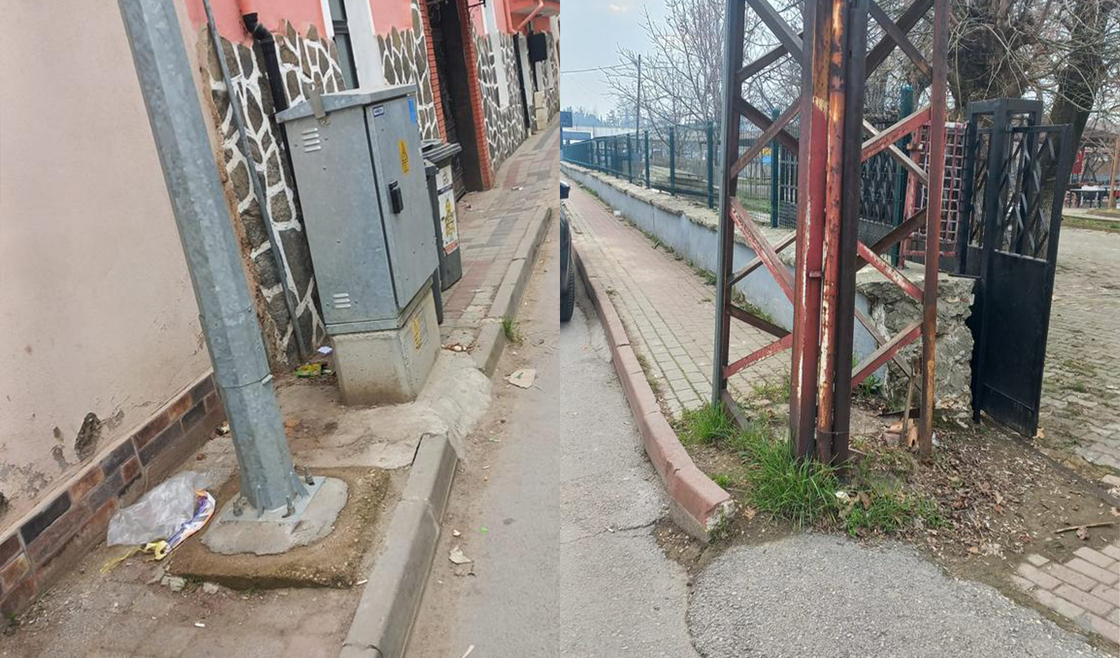 ‘Kaldırımlardaki direkler kaldırılsın’