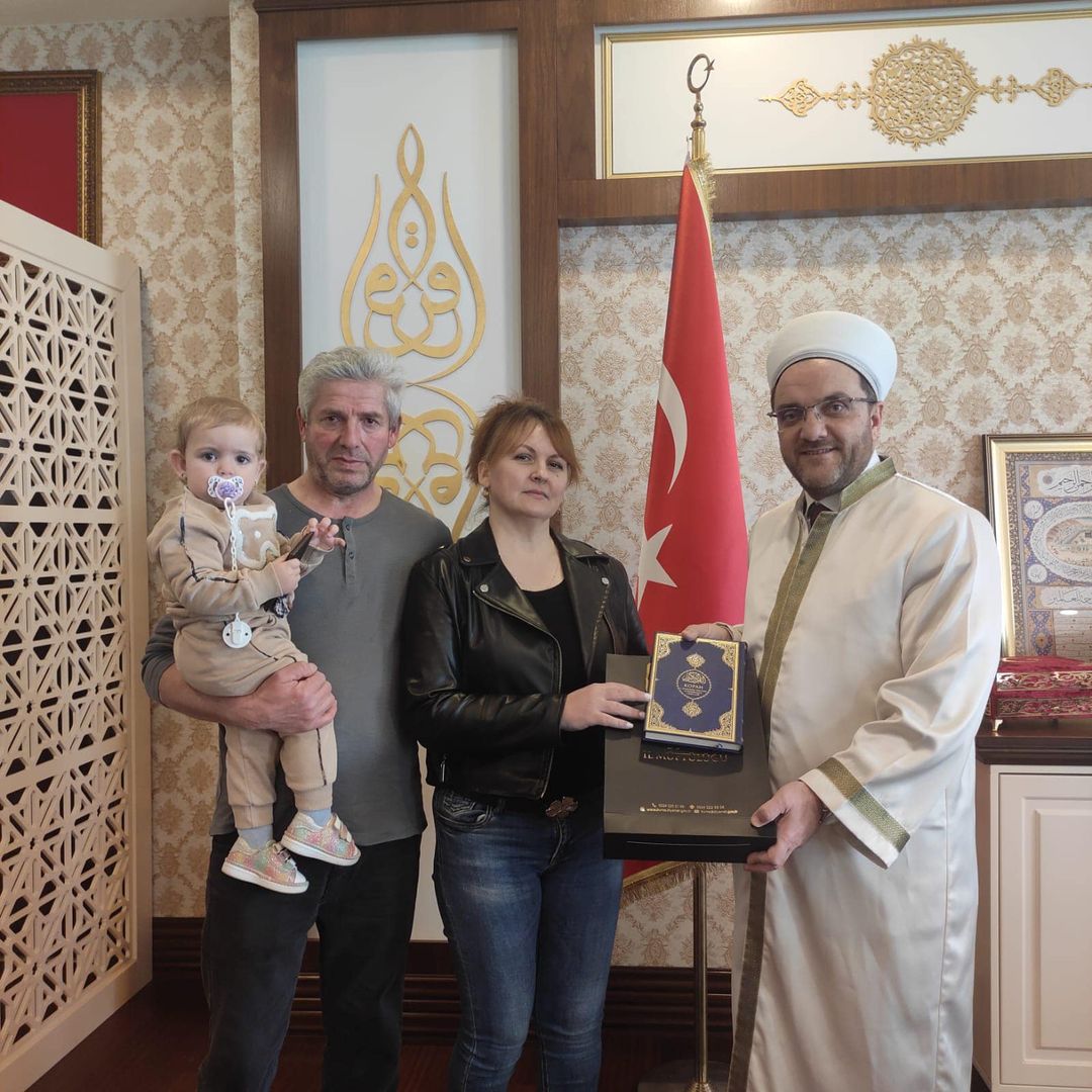 Bursa’da Ukrayna vatandaşı kadın Müslüman oldu