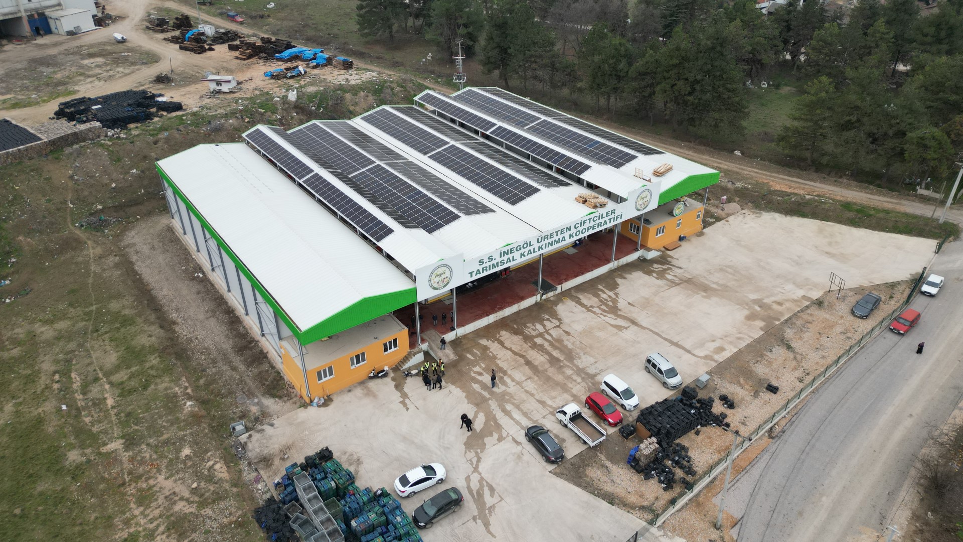 Soğuk hava deposunun elektrik ihtiyacı güneşten karşılanacak