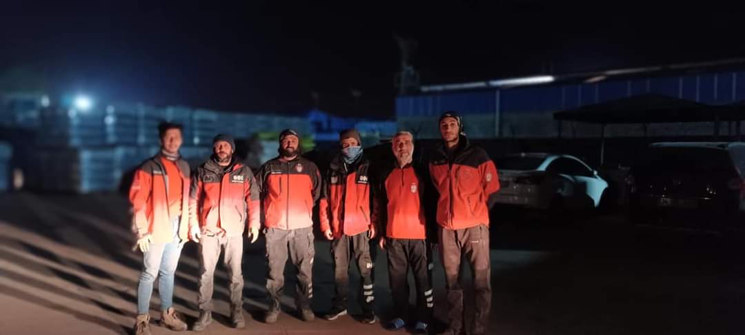 İHH İnegöl Arama Kurtarma Ekibi İnegöl’e döndü