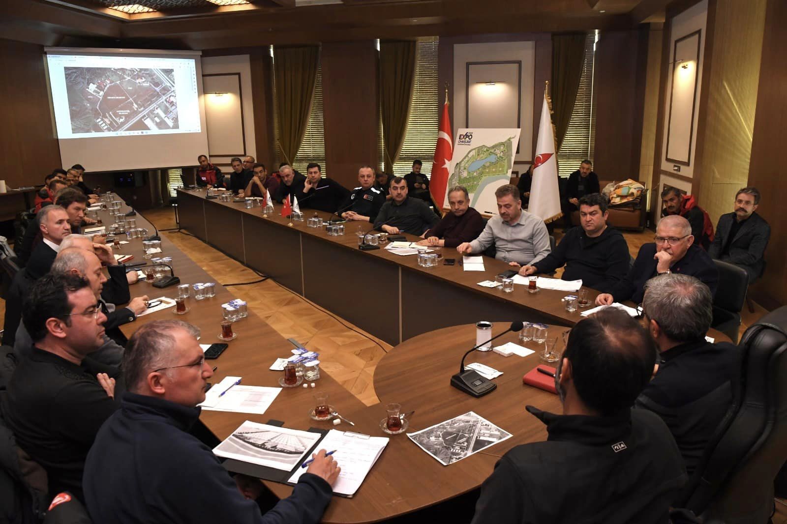 Başkan Taban, planlama ve koordinasyon toplantısına katıldı