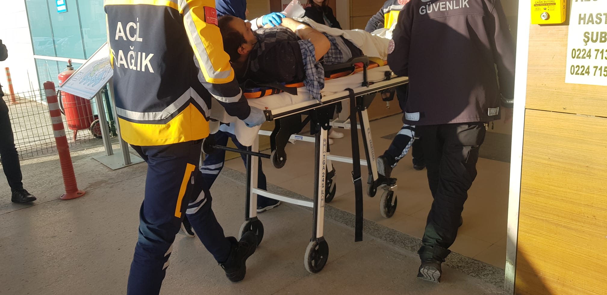 İnegöl’de patlama 1 ölü 1 yaralı