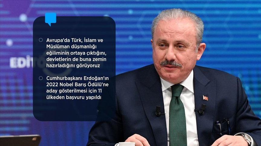 TBMM Başkanı Şentop: Cumhurbaşkanımızın aday olması ile ilgili hiçbir problem yok