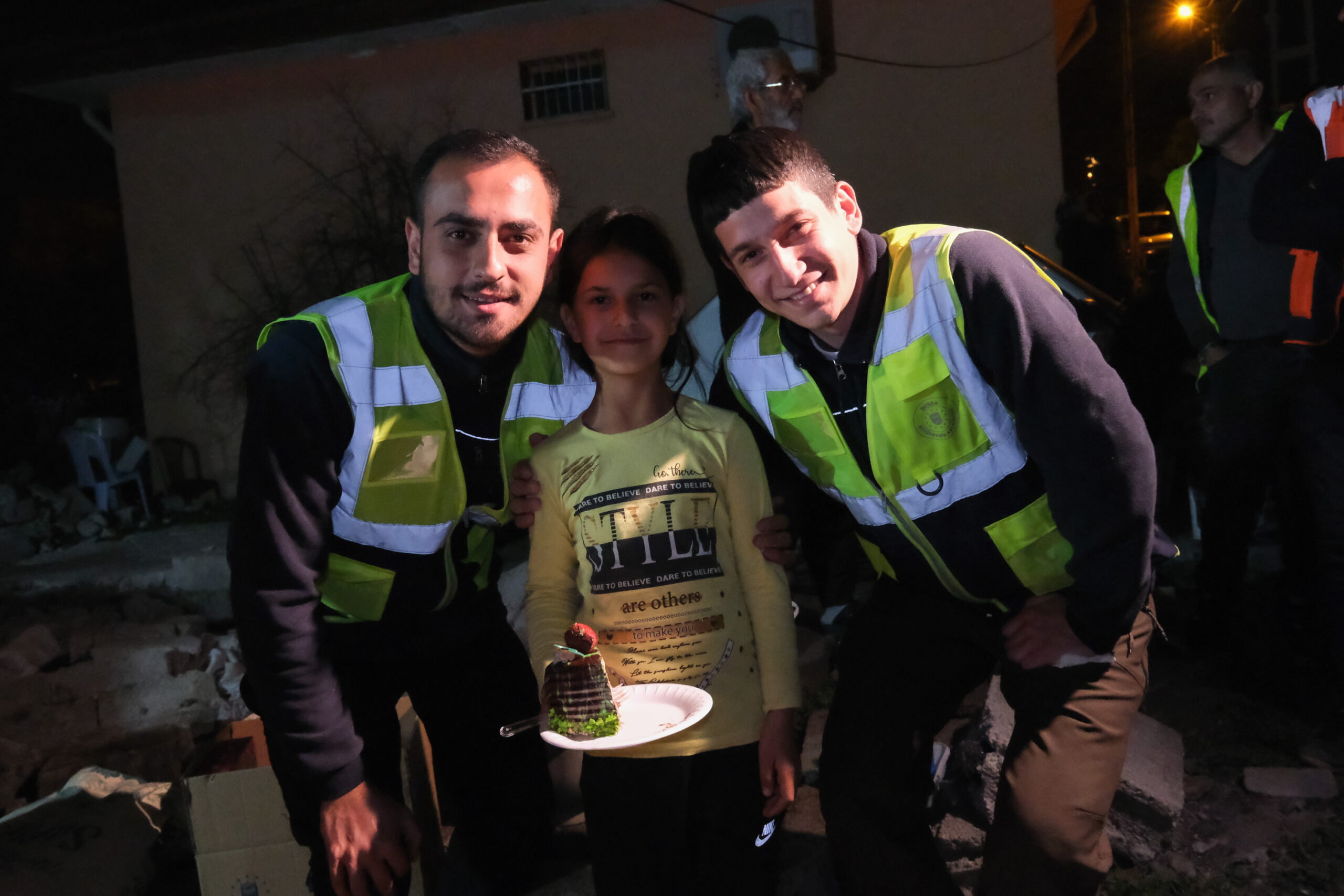 Çadırda doğum günü