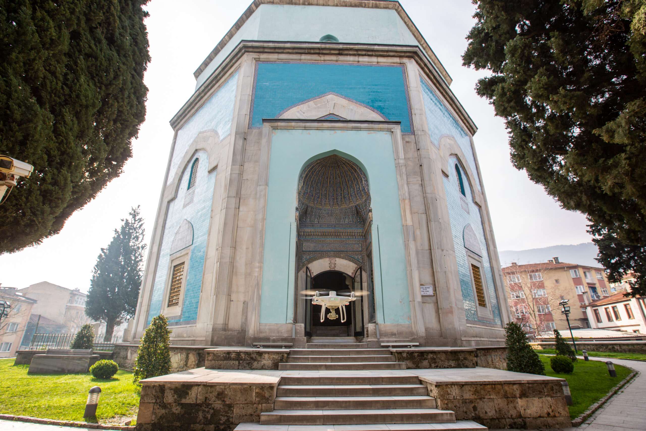 Bursa tarihine lazerli koruma