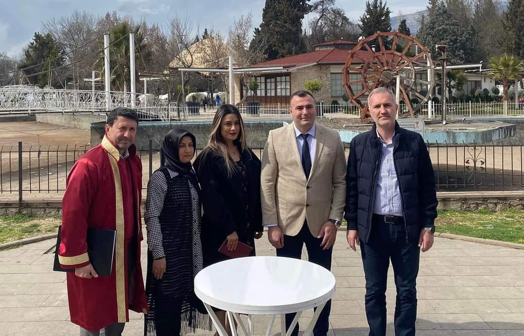 İnegöllü zabıtanın nikahını Kahramanmaraş’ta Başkan Taban kıydı