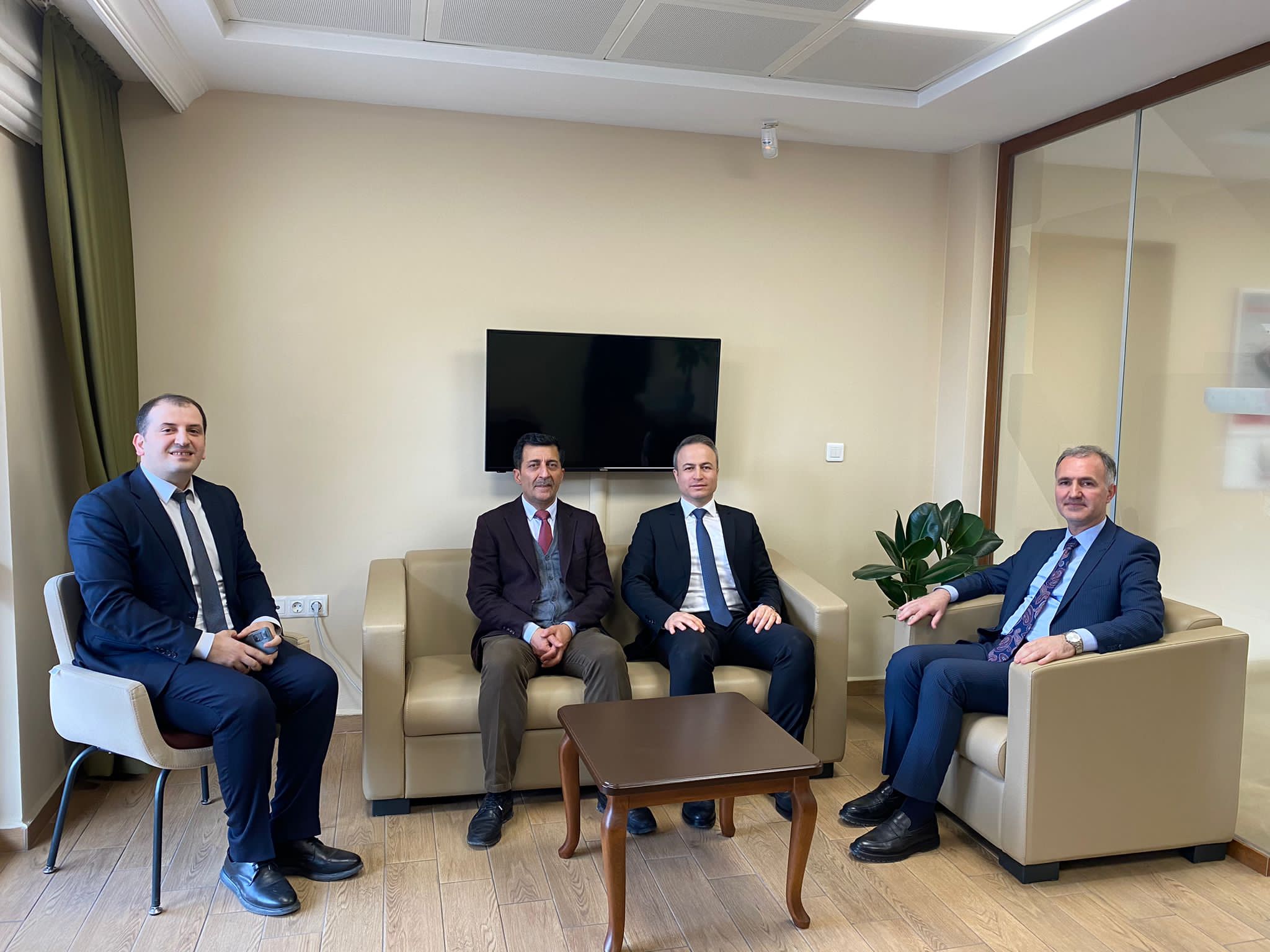 Başkan Taban’dan Ziraat Bankası Müdürü Aydın’a ziyaret