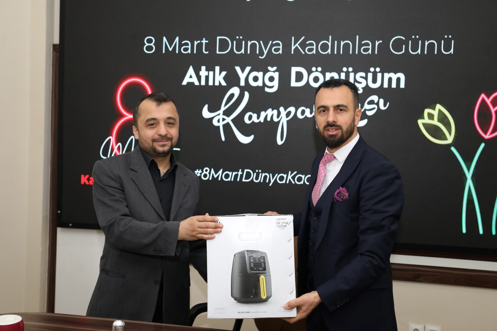 Atık yağ kampanyasının ödülü takdim edildi