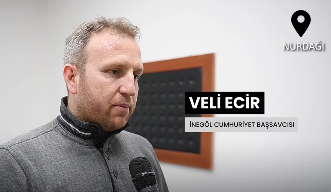 İnegöl’ün savcısı gönüllü olarak deprem bölgesinde görev aldı