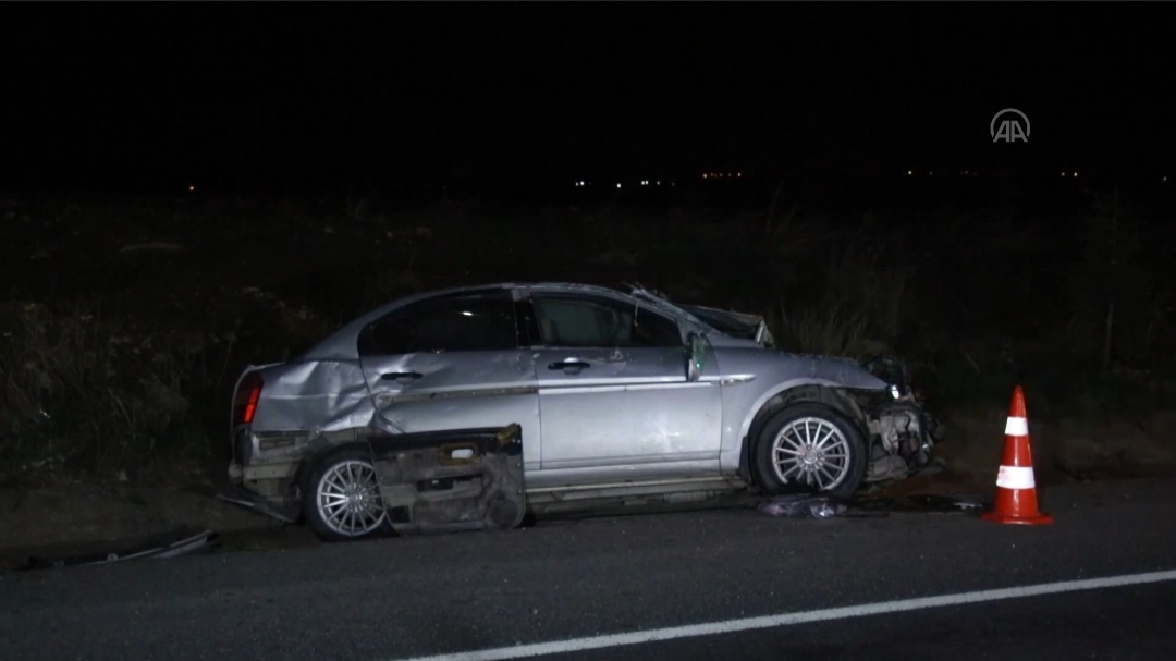 Şarampole devrilen aracın sürücüsü yaşamını yitirdi