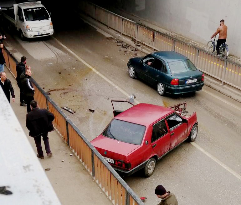 İnegöl’de gençler ölümden döndü