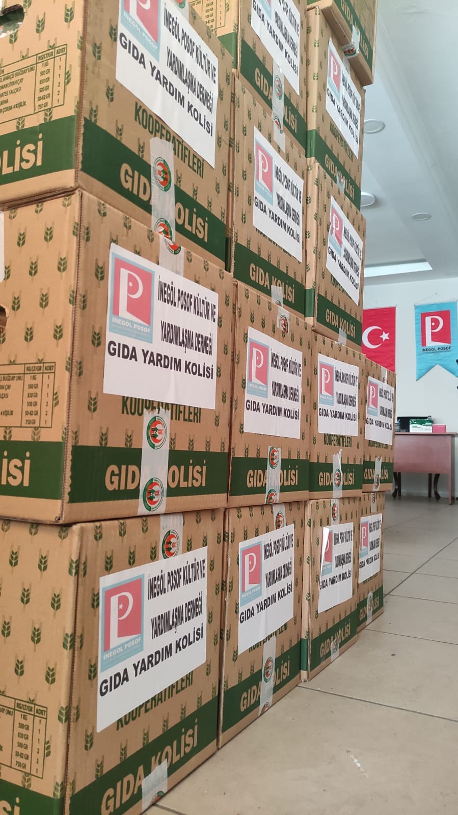 Posoflular yardımlarını sürdürüyor