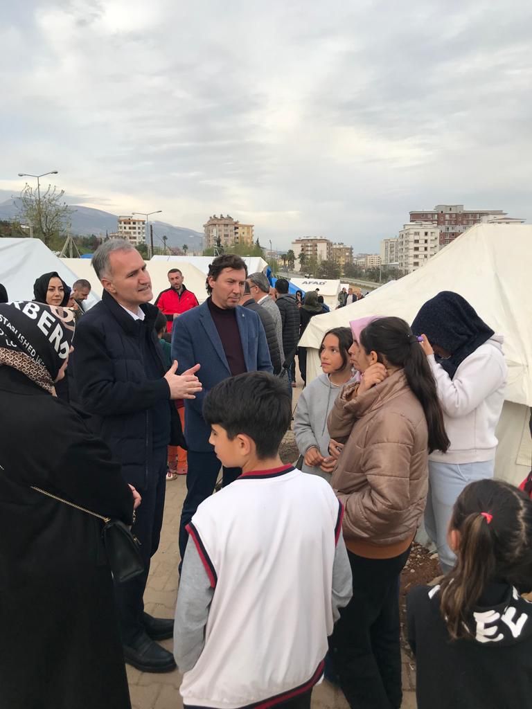 AK Parti’li yöneticiler Kahramanmaraş’ta