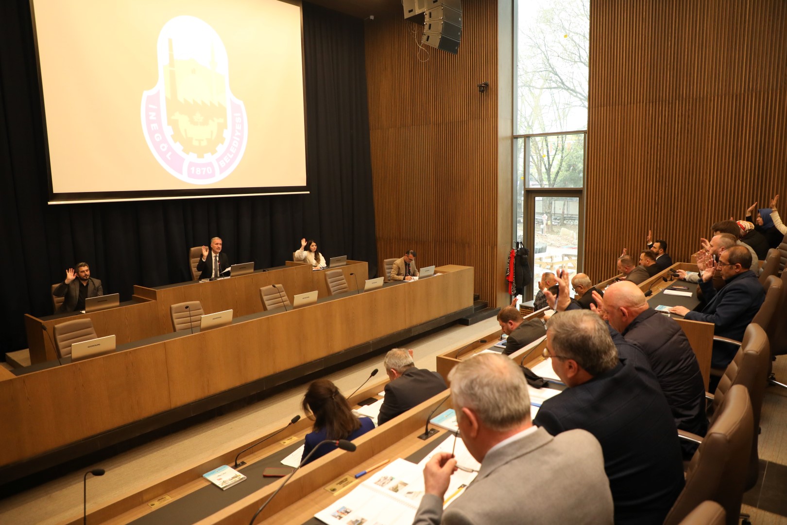 Nisan ayı meclis toplantısı yapıldı